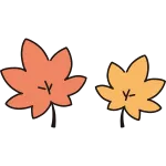 Maple Leaves SVG Icon